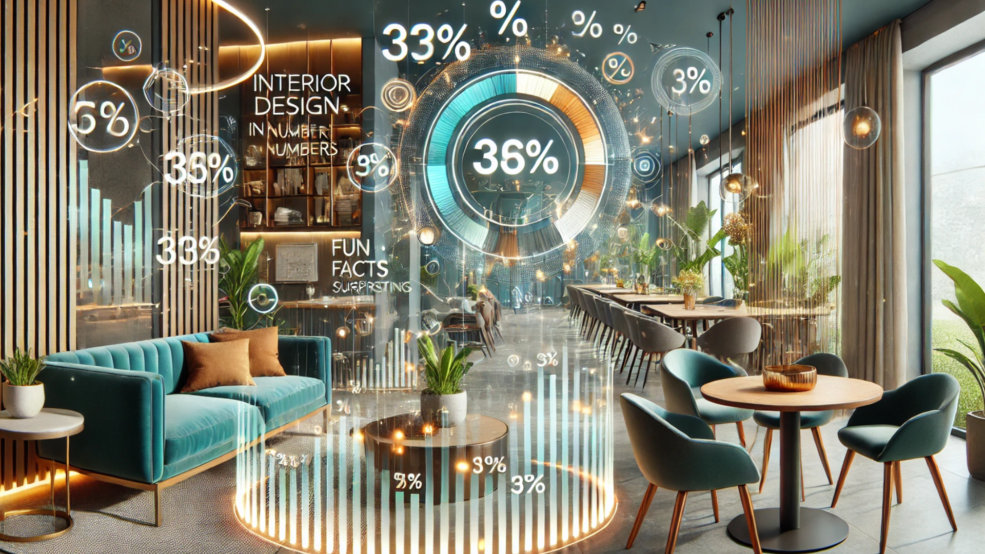 Interior Design in Numbers: Fun Facts and Surprising Stats