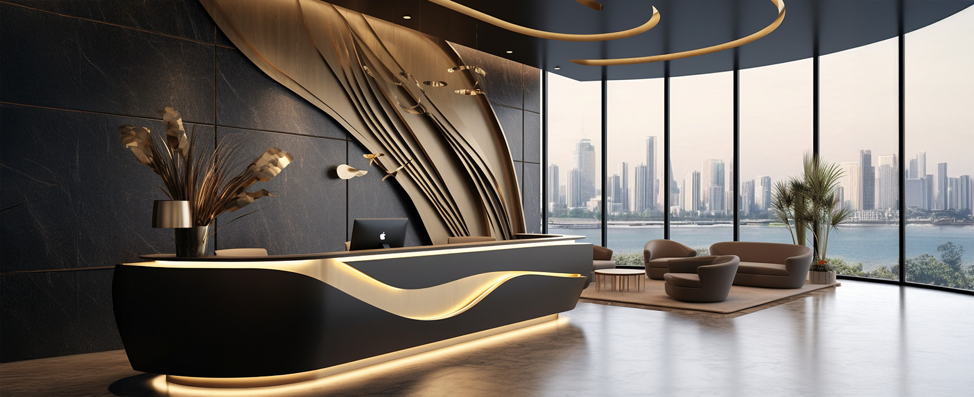 Tech-Integrated Wall Design Ideas for Premium Offices in Dubai