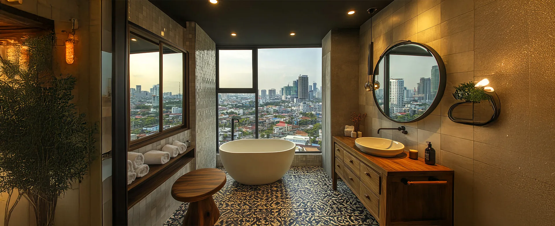 Bathroom ideas for small spaces in Dubai